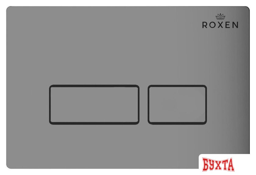 Унитаз подвесной Roxen Royal Matt в комплекте с инсталляцией StounFix Dual Fresh 6 в 1 968214 (кнопка: хром - матовый) 3