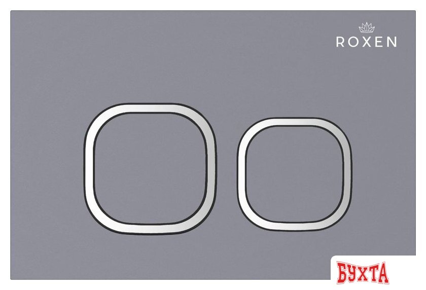 Унитаз приставной Roxen Antares в комплекте с инсталляцией Attach 5 в 1 966977 (кнопка: серый бетон) 3