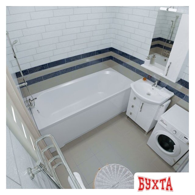 Ванна Triton Дина 170х75 4