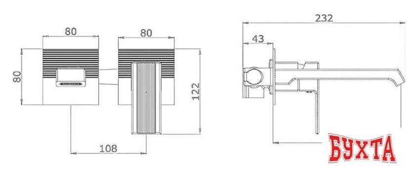 Смеситель Vieir V443513-S 2