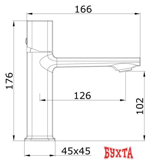 Смеситель Vieir V472611 2