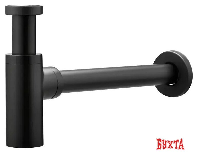 Сифон Vieir VRQ34C (черный матовый)