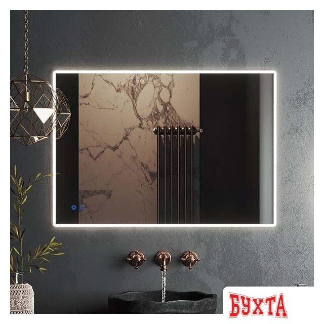 Мебель для ванных комнат Roxen Зеркало Gotem Long 510165-100AF 100x70