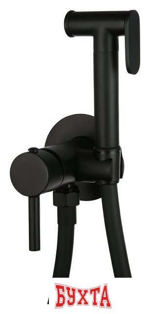 Гигиенический душ Roxen Santi 500940-B (черный матовый) 4