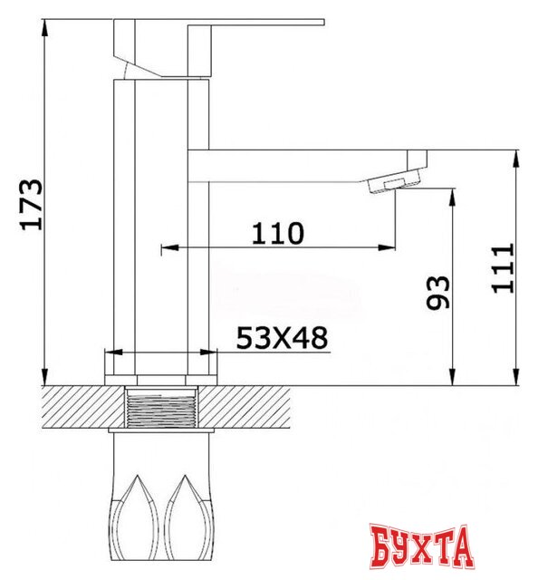Смеситель Vieir V383511 2