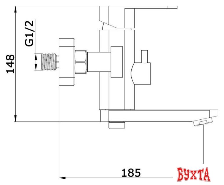 Смеситель Vieir V383541 2