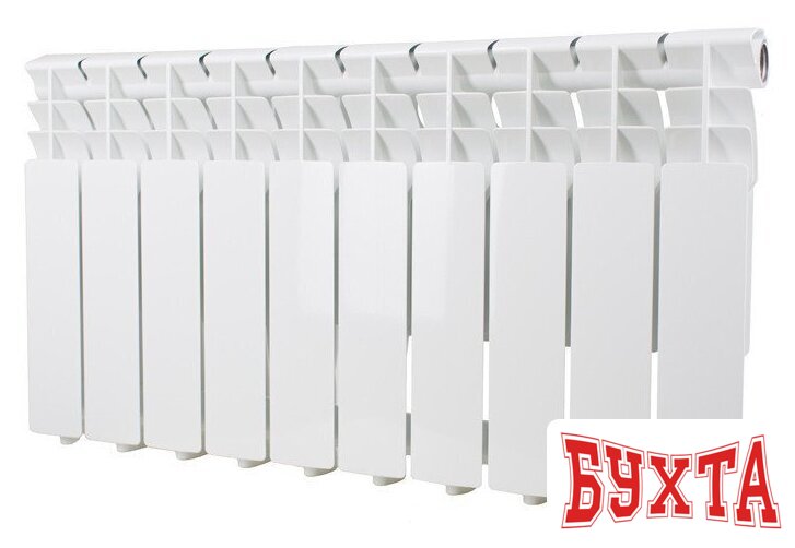 Алюминиевый радиатор Oasis Eco 350/80 (алюминиевый, 10 секций)