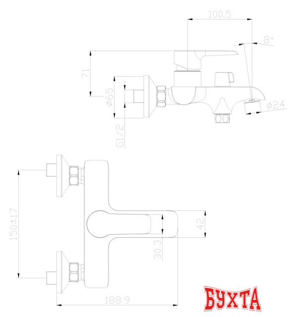 Смеситель Rossinka Silvermix W35-31 2