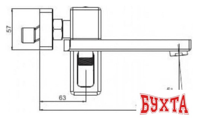Смеситель Vieir V393531 5