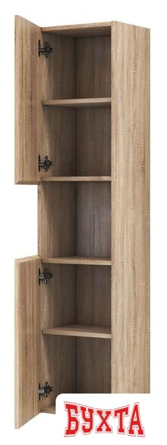 Мебель для ванных комнат Vigo Шкаф-пенал Wing 350 (дуб сонома) 3