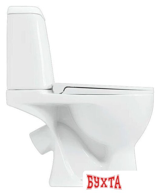 Унитаз напольный Sanita Luxe Max Comfort WC.CC/Max/2-DM/WHT.G/S1 (с сиденьем) 4