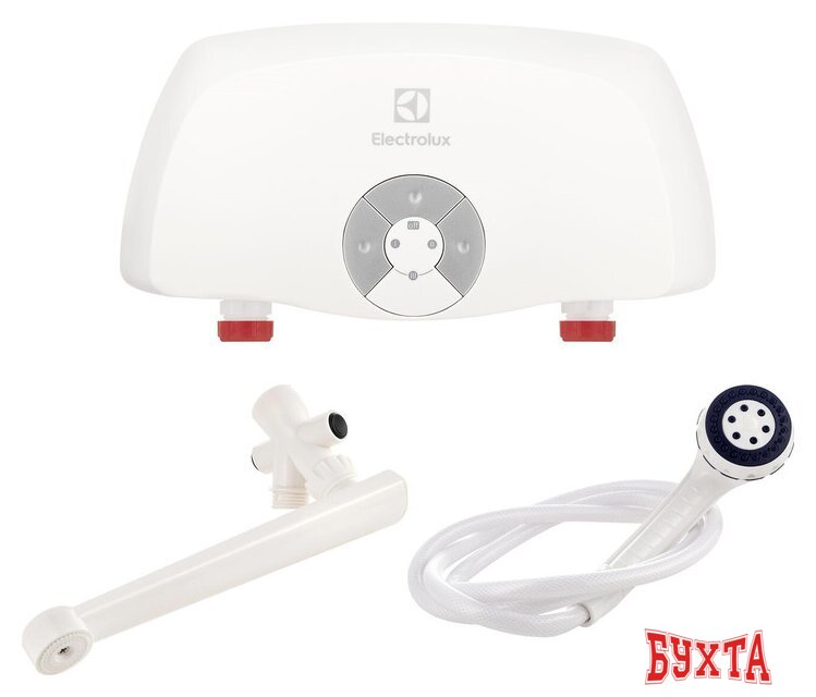 Проточный электрический водонагреватель кран+душ Electrolux Smartfix 2.0 TS (6,5 кВт) 1