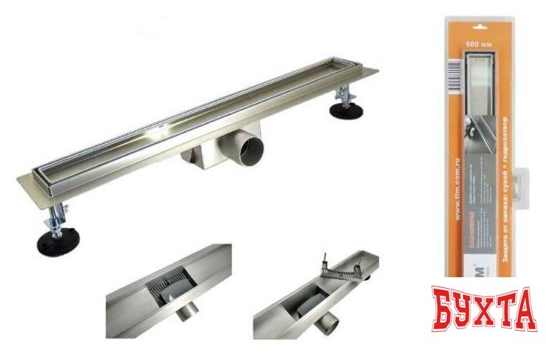 Трап/канал Tim BAD458002