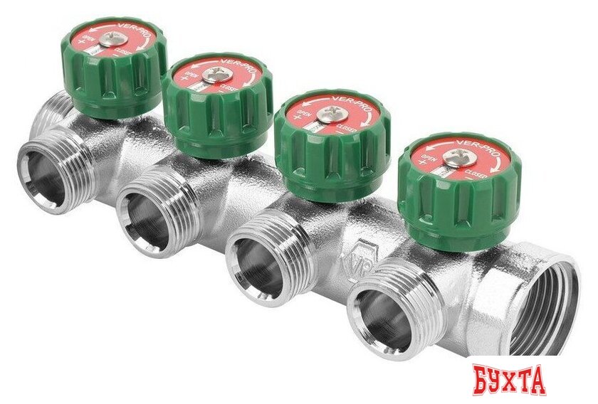 Запорная арматура Vieir Коллектор водоразборный VER440-4A 2