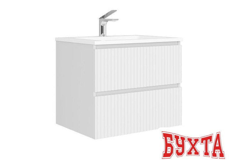 Мебель для ванных комнат Raval Тумба под умывальник Coste 80 Cst.01.80/P/W/RL