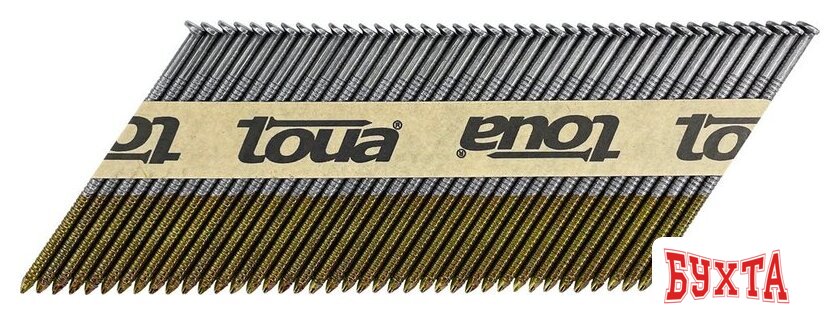 Гвозди Toua по дереву 3.05x90 SM Brt. - Гладкие (2000 шт)