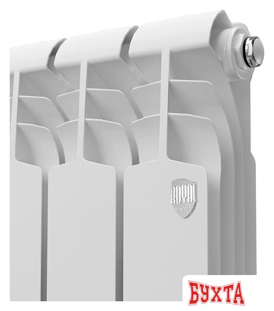 Биметаллический радиатор Royal Thermo Vittoria Super 300 - 4 секций 2