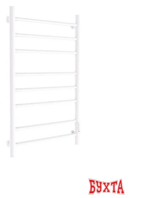 Полотенцесушитель Маргроид Ferrum Вид 10 СНШ 80/50 Белый матовый, скрытого монтажа, таймер справа 2