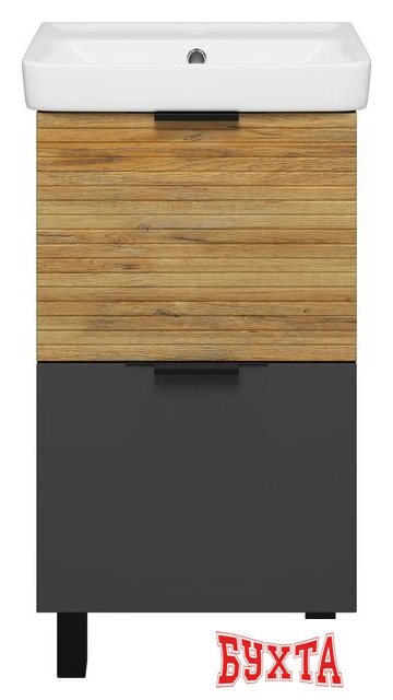 Мебель для ванных комнат Misty Тумба под умывальник Форест 50 Э-Фор-07050-0219-2Я+БП-э0002695 2