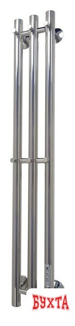 Полотенцесушитель Маргроид Inaro СНШ 100*6*12 скрытого монтажа, таймер справа (6 крючков) 3