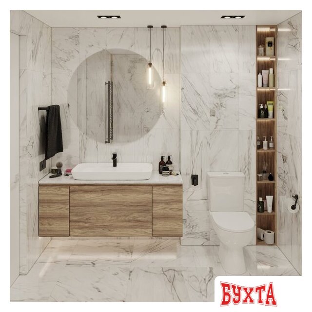 Умывальник Ekokerama Doppio 80 0117 3