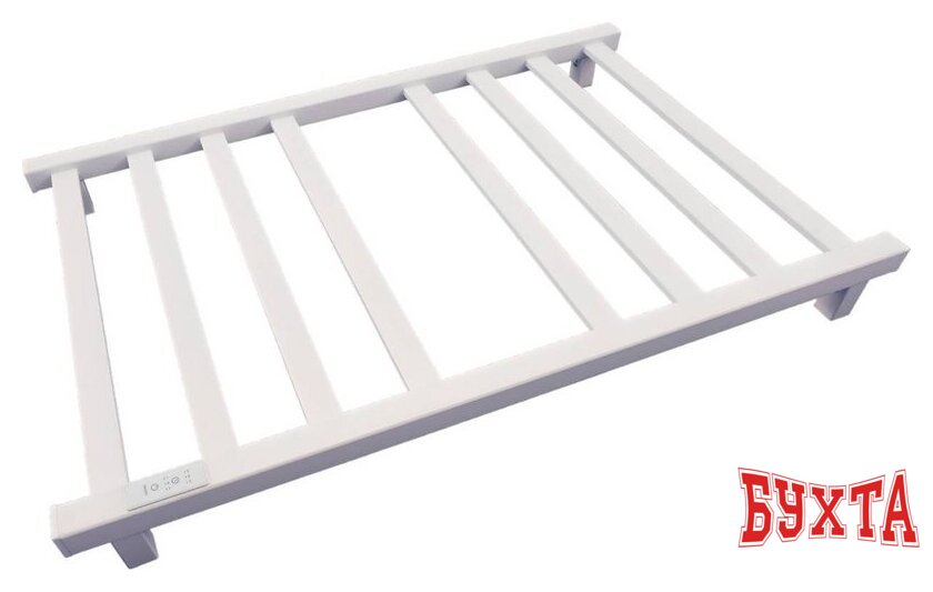 Полотенцесушитель Маргроид Ferrum Вид 81/10 СНШ профильный (перекладины 30x10, 4+4) 80/50 Белый матовый, скрытого монтажа, таймер справа 3