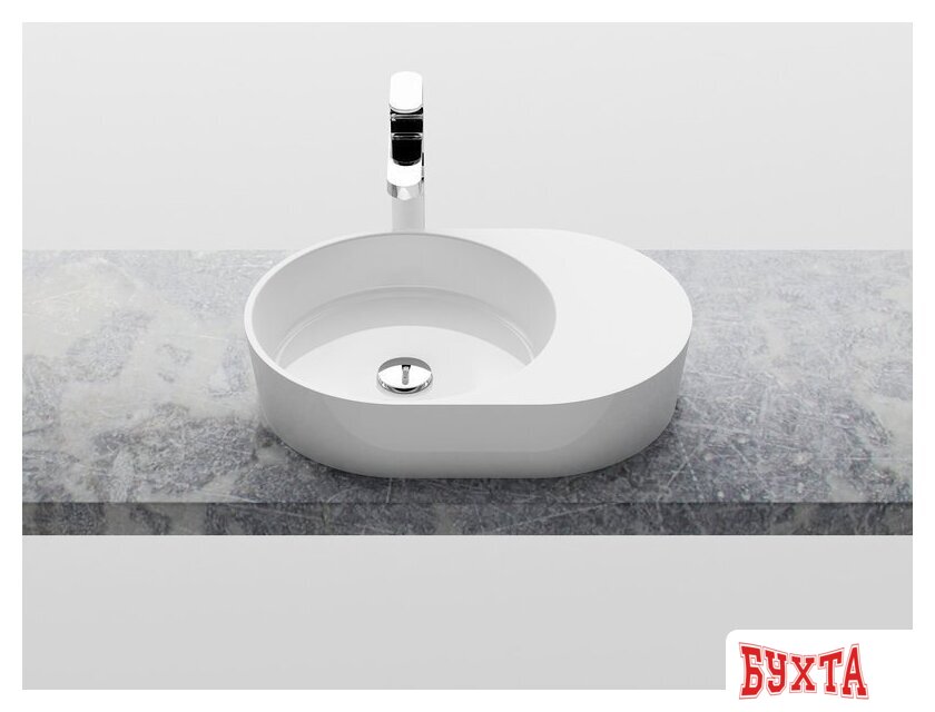 Умывальник Ravak Moon 2S 56x40 [XJN01300003] 3