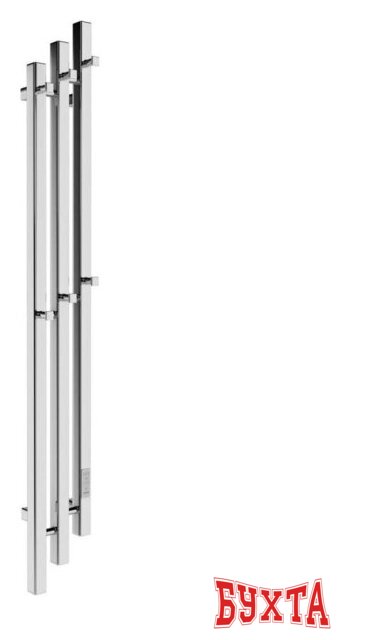 Полотенцесушитель Маргроид Inaro 3 Cascade СНШ профильный 120*6*12 скрытого монтажа, таймер справа