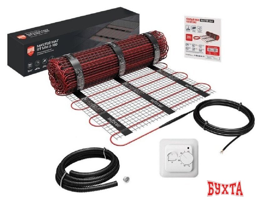 Нагревательный мат Royal Thermo RTMM 2-180-2 4 м. 360 Вт (комплект) 1