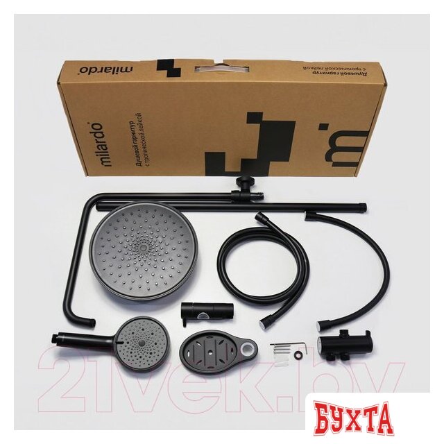 Душевая система Milardo Ideal Spa ILSBL3FM76 2