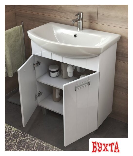 Мебель для ванных комнат Vigo Тумба Diana 600 (под ум Балтика) 5