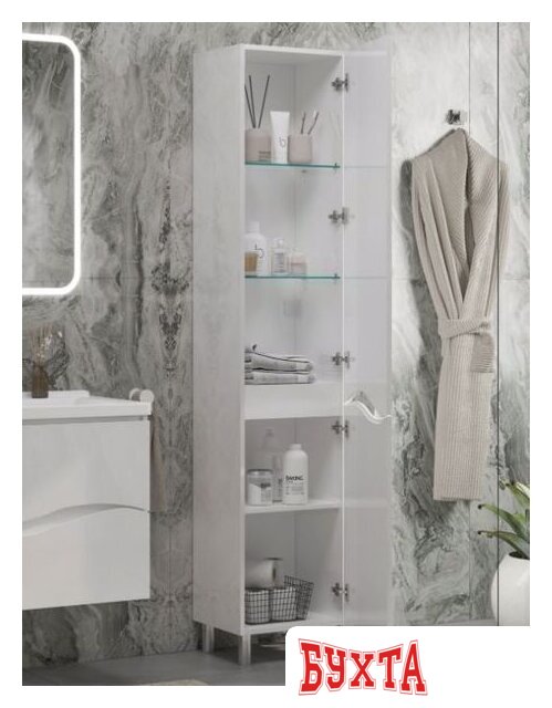 Мебель для ванных комнат Volna Шкаф-пенал Volna 40 3