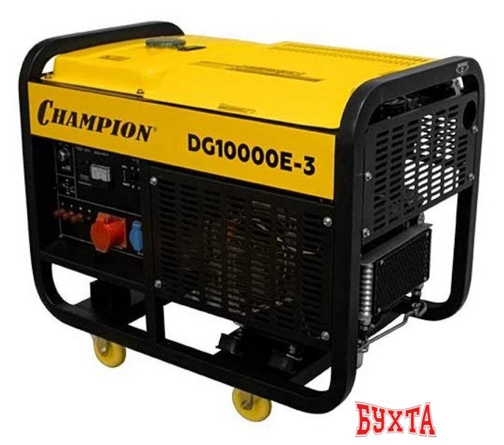 Дизельный генератор Champion DG10000E-3
