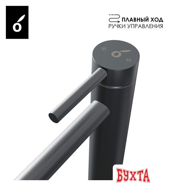 Смеситель Oliveeka OL-88239017-BGM (матовый оружейный металл) 4