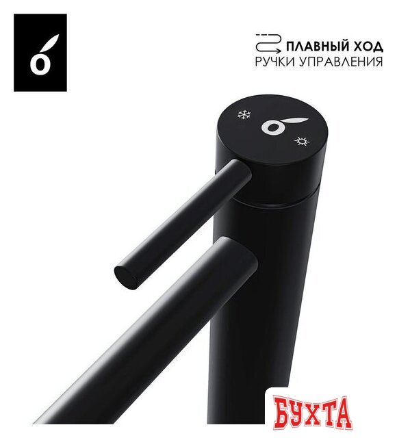 Смеситель Oliveeka OL-88239017-MB (черный матовый) 4