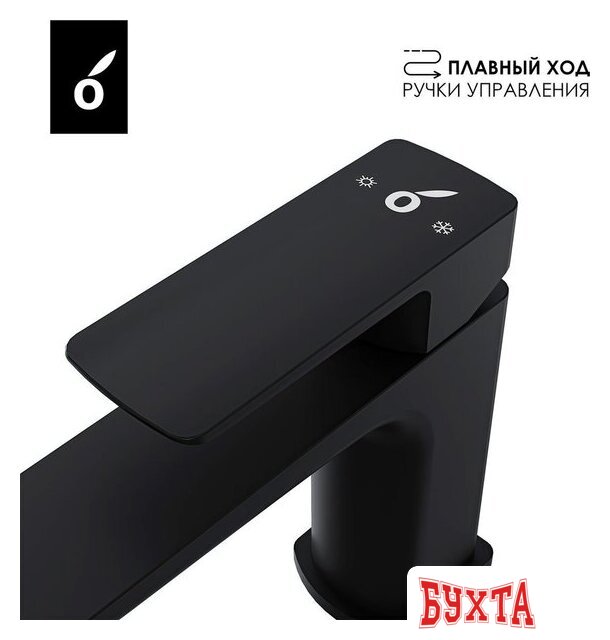 Смеситель Oliveeka OL-139003-MB (черный матовый) 4