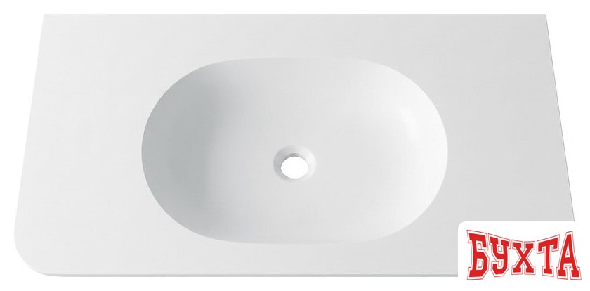 Умывальник Oliveeka Milu MA100W (белый)