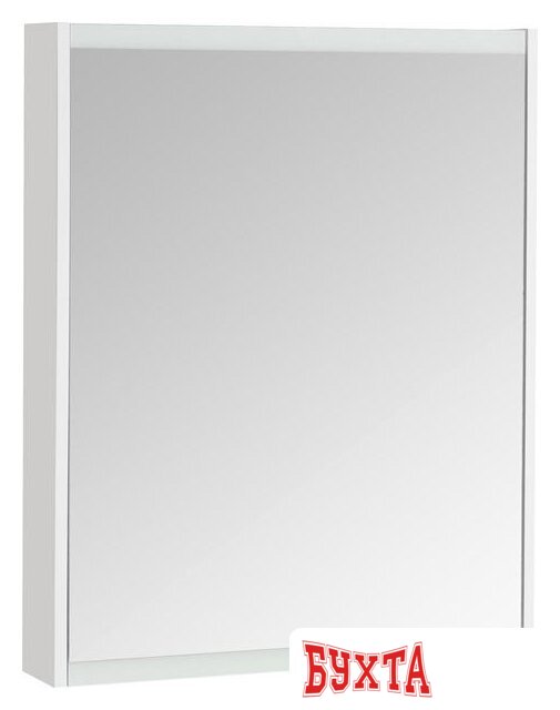 Мебель для ванных комнат Акватон Шкаф с зеркалом Нортон 65 1A249102NT010 (белый)