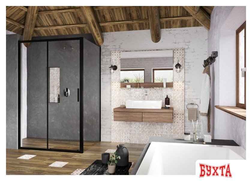 Душевая стенка Ravak BLSPS-80 X9BM40300Z1 3