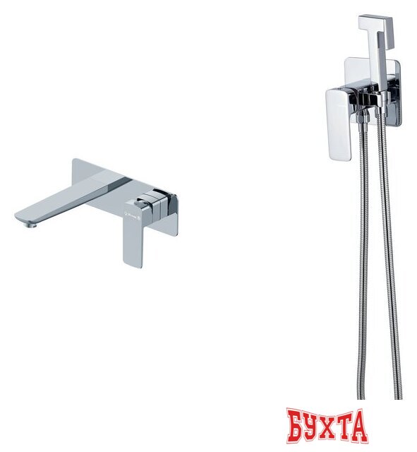 Гигиенический душ Oliveeka OL-829003+869003-CR (хром) 1