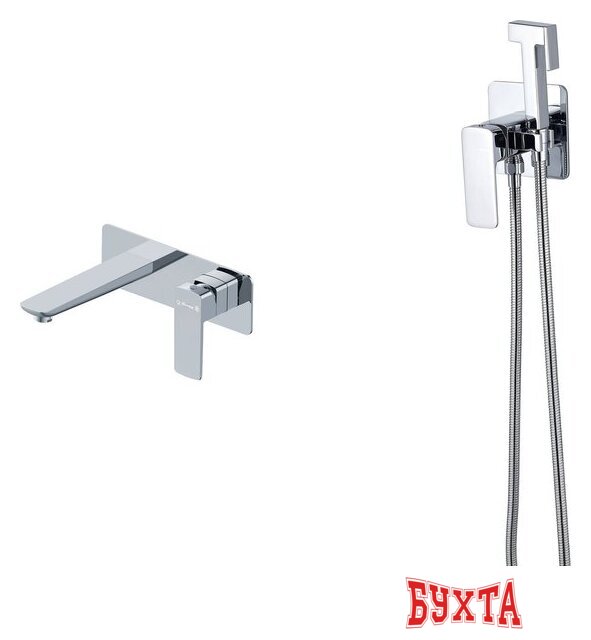Гигиенический душ Oliveeka OL-829003+869003-CR (хром) 2