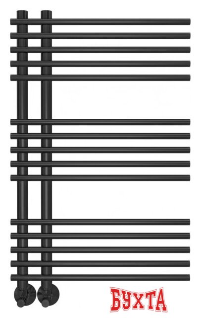 Полотенцесушитель TERMINUS Астра П15 70x800 (RAL 9005 матовый черный)