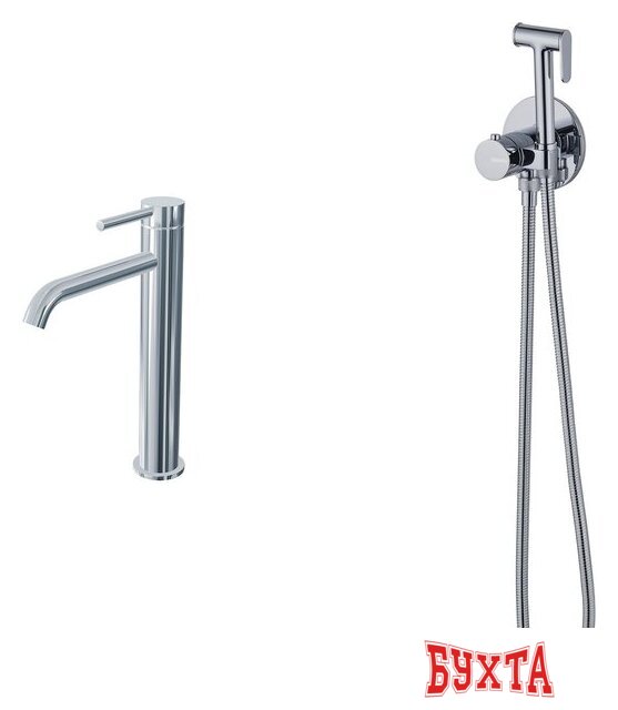 Гигиенический душ Oliveeka OL-829909+88239017-CR (хром) 1