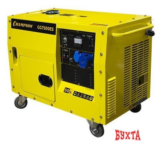 Бензиновый генератор Champion GG7500ES 1