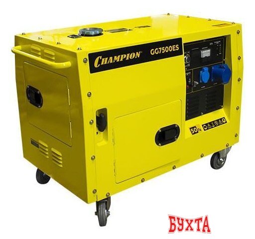 Бензиновый генератор Champion GG7500ES 3