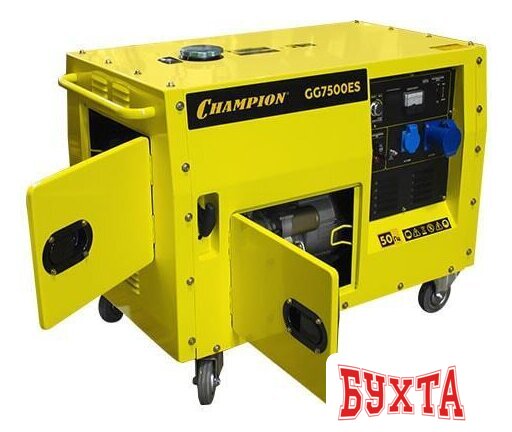Бензиновый генератор Champion GG7500ES 4