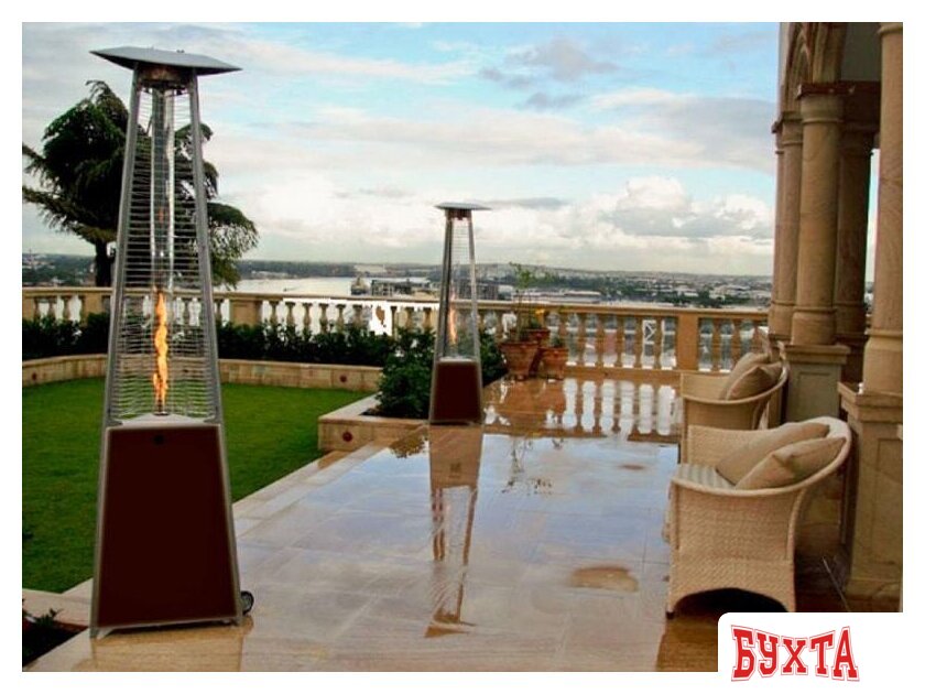 Газовый обогреватель Neoclima 08HW-BW (коричневый) 5