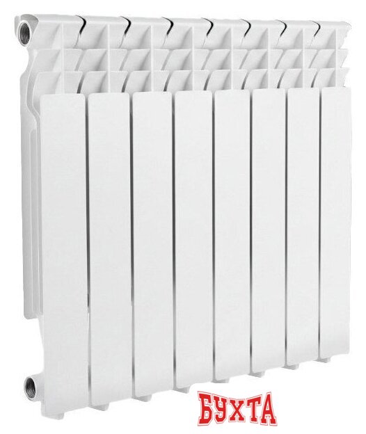 Алюминиевый радиатор Valfex Base 500/80 VF.ALU.500.80.12.B (12 секций) 1