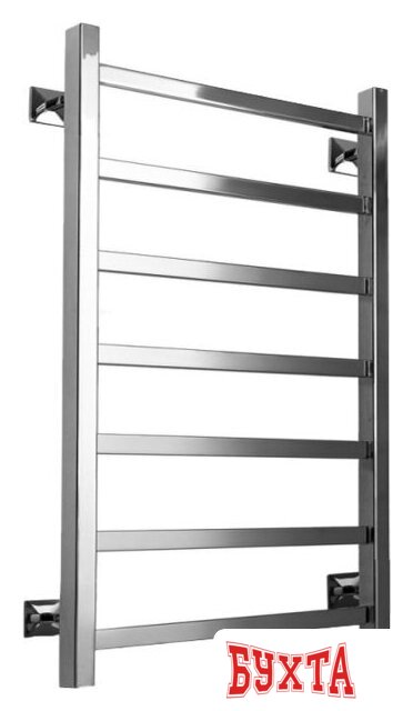 Полотенцесушитель Ростела Экспи Квадро V30 1/2" 7 перекладин 50x80 см (хром)