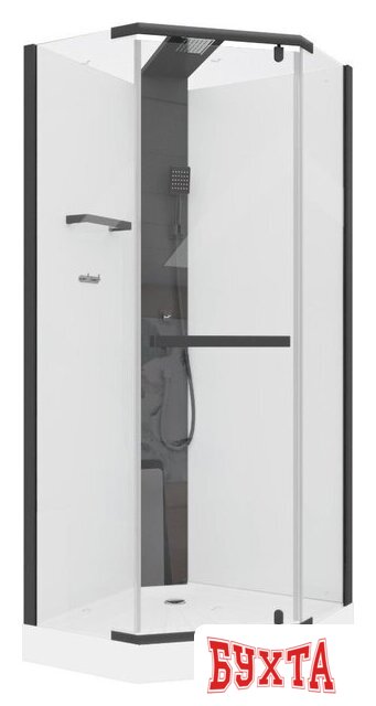 Душевая кабина Cerutti Spa CHIKA901B (черный) 1